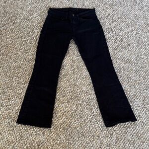 J Brand Black Women's Capri Jeans size 24 like new